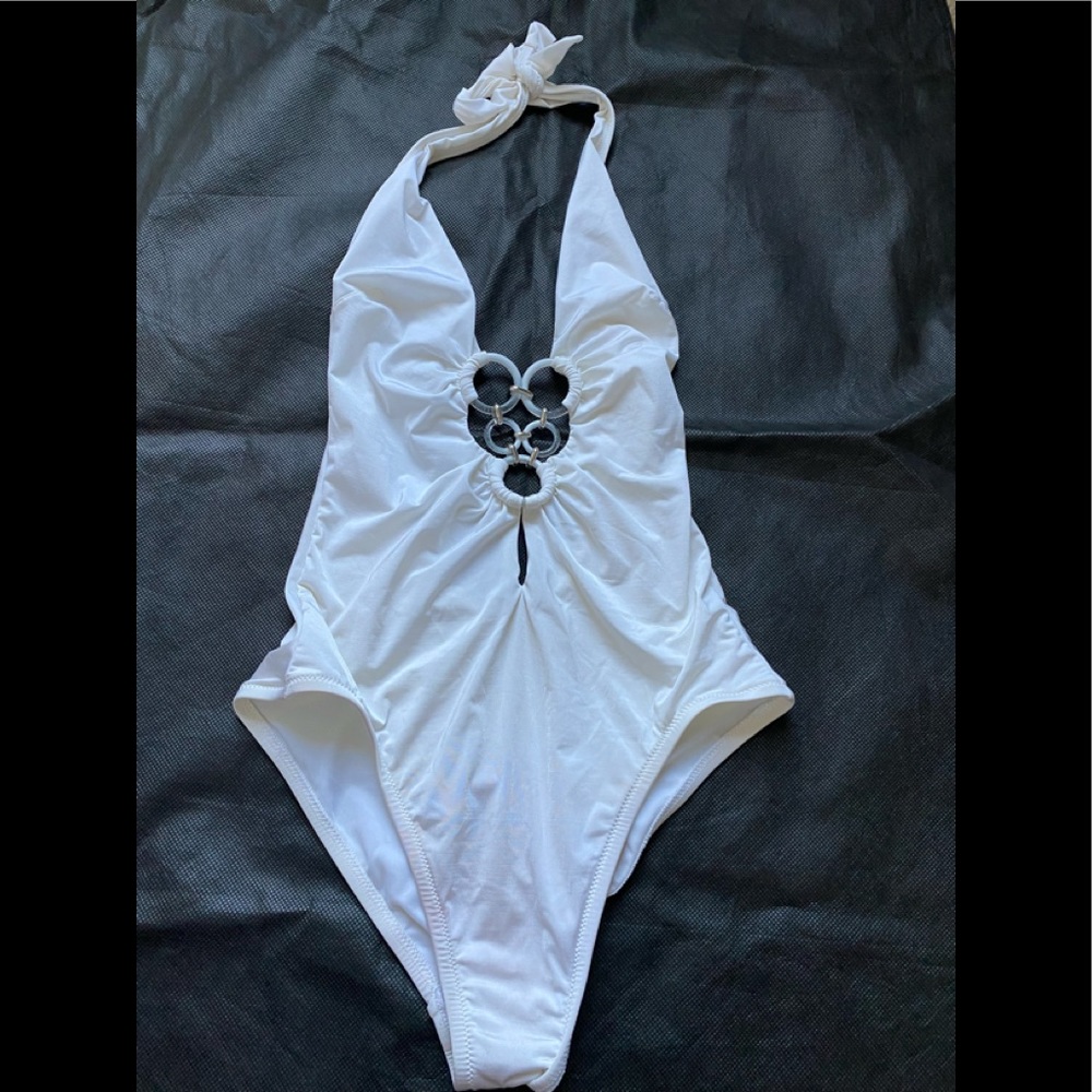 La Perla white swimsuit